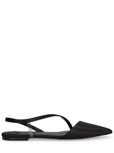 Stella Iconic Recycled Satin Flats - STELLA MCCARTNEY - Modalova