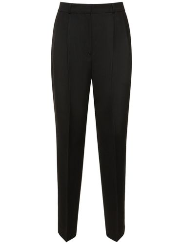 Double-pleated Tailored Wool Blend Pants - TOTEME - Modalova