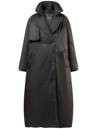 Abrigo Trench De Plumas - BALENCIAGA - Modalova