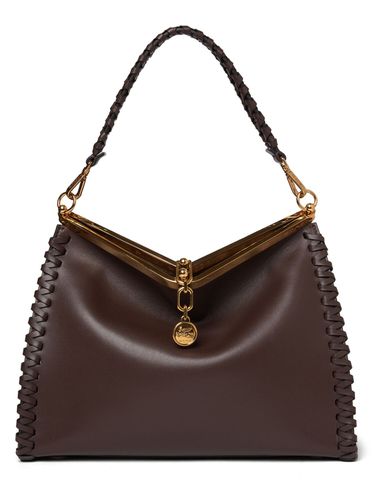 Large Vela Braided Leather Bag - ETRO - Modalova