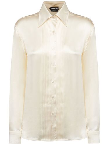 Fluid Charmeuse Silk Shirt - TOM FORD - Modalova