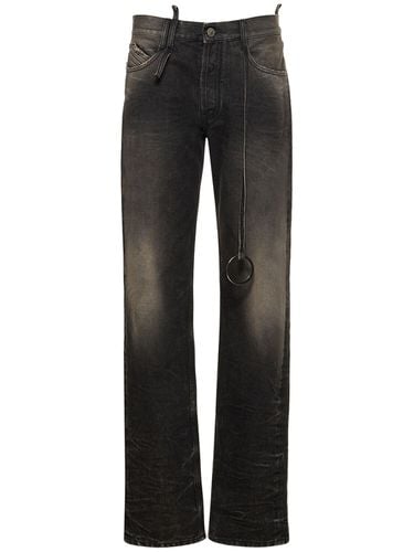 Denim Straight Jeans W/ Ring Detail - THE ATTICO - Modalova