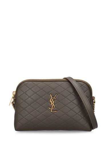 Bolso De Hombro Mini Gaby De Piel Pespunteada - SAINT LAURENT - Modalova