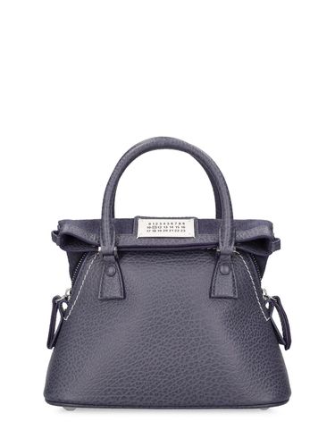 Bolso De Mano Micro 5ac De Piel Martillada - MAISON MARGIELA - Modalova