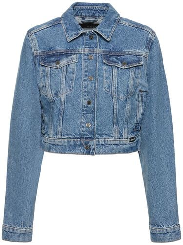 Oversized Jacke Aus Baumwolldenim - ROTATE - Modalova