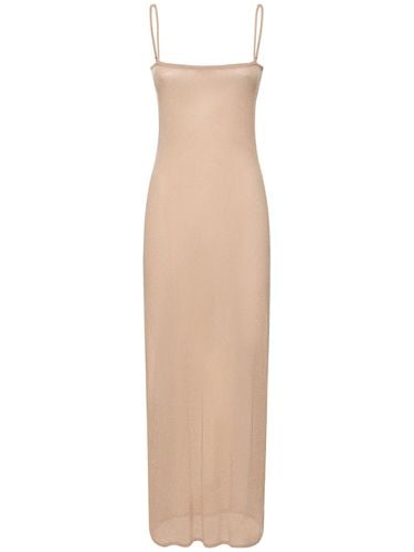 Vestido Lencero De Viscosa - ALEXANDER WANG - Modalova