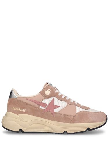 Mm Hohe Ledersneakers „running Sohle“ - GOLDEN GOOSE - Modalova