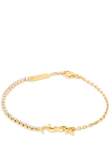 Brass Chain Bracelet - SAINT LAURENT - Modalova