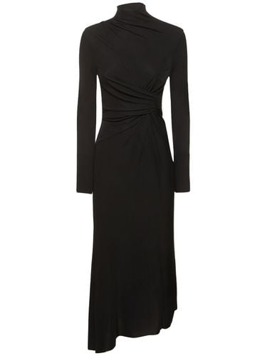 Vestido Midi Con Cuello Alto - VICTORIA BECKHAM - Modalova