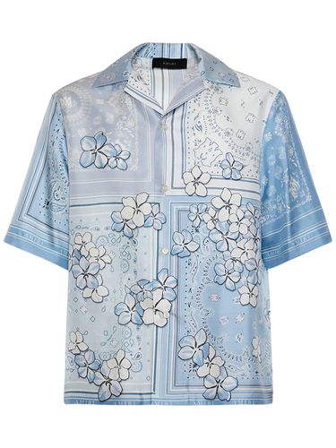 Floral Bandana Bowling Shirt - AMIRI - Modalova