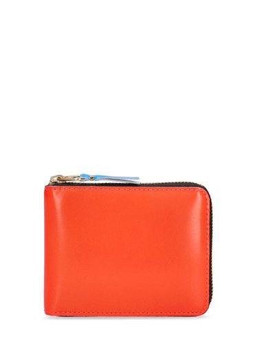 Cartera De Piel Con Cremallera - COMME DES GARÇONS WALLET - Modalova