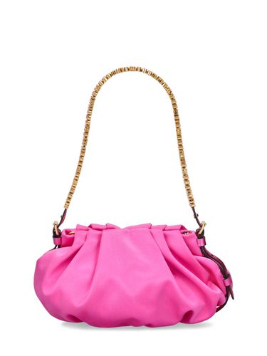 Bolso De Hombro Mini De Satén Con Cristales - MOSCHINO - Modalova