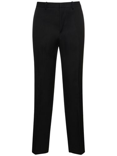 Regular Fit Wool Pants - JIL SANDER - Modalova