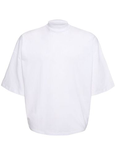 Boxy Fit Cotton Jersey T-shirt - JIL SANDER - Modalova