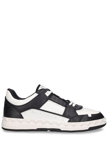 Sneakers Low Top Freedots In Pelle - VALENTINO GARAVANI - Modalova