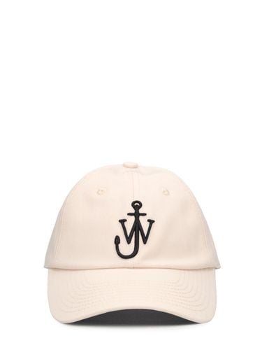 Logo Cotton Baseball Cap - JW ANDERSON - Modalova