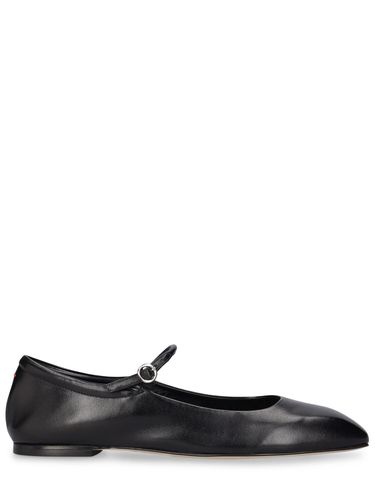 Mm Uma Nappa Leather Ballerina Flats - AEYDE - Modalova