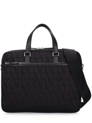 Double Handle Briefcase - VALENTINO GARAVANI - Modalova