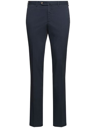 Super Slim Light Stretch Gabardine Pants - PT TORINO - Modalova