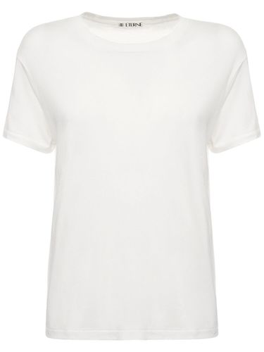 Short Sleeve Cotton T-shirt - ÉTERNE - Modalova