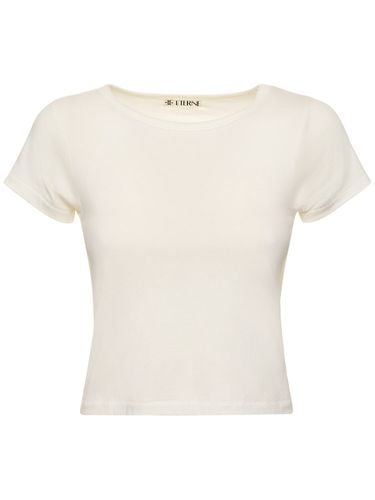 Camiseta De Algodón Stretch - ÉTERNE - Modalova