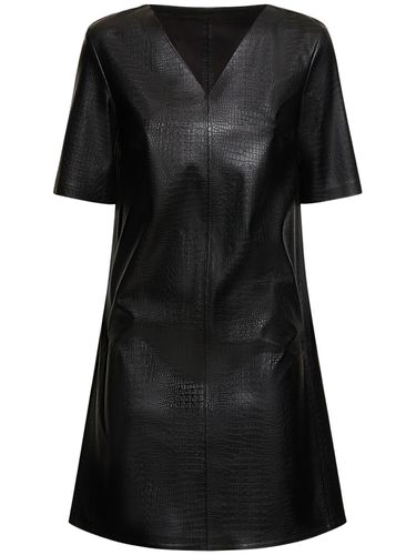 Eliot Embossed Faux Leather Mini Dress - MAX MARA - Modalova