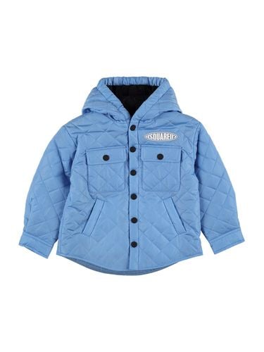 Jacke Aus Gestepptem Nylon Mit Kapuze - DSQUARED2 - Modalova