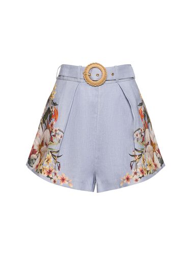 Shorts De Lino - ZIMMERMANN - Modalova