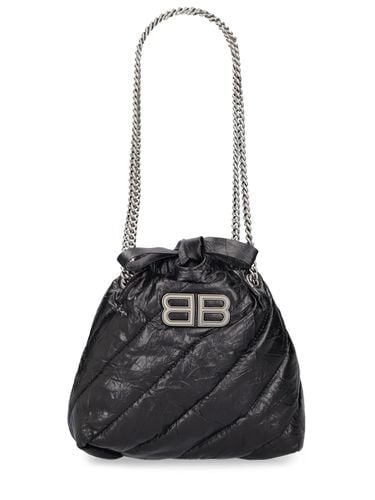 Borsa Xs Crush In Pelle Trapuntata - BALENCIAGA - Modalova