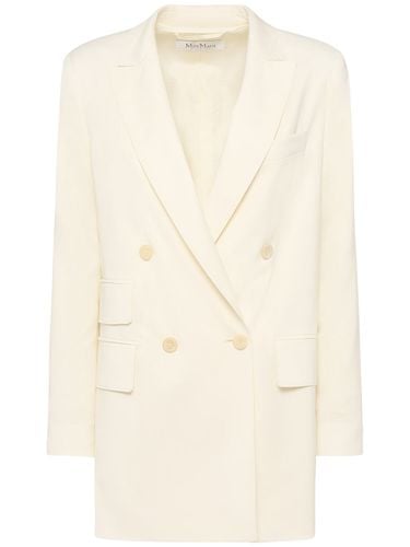 Elegia Wool Double Breast Blazer - MAX MARA - Modalova