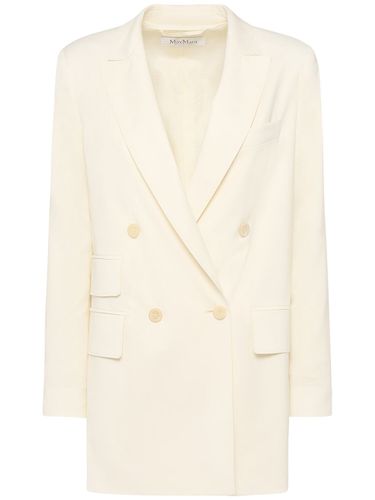 Zweireihiger Blazer Aus Wolle „elegia“ - MAX MARA - Modalova