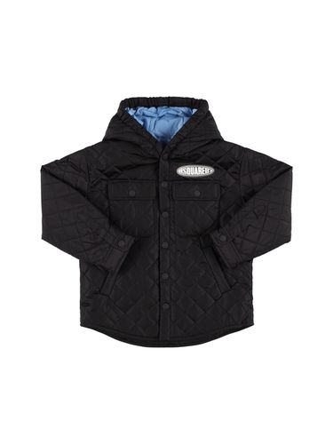 Jacke Aus Gestepptem Nylon Mit Kapuze - DSQUARED2 - Modalova