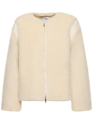 Panno Wool Blend Collarless Jacket - MAX MARA - Modalova