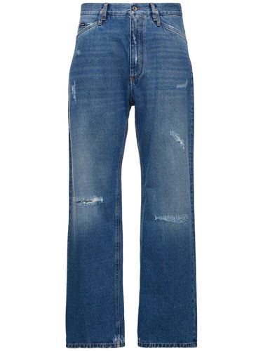 Jeans Aus Baumwolldenim In Used-optik - DOLCE & GABBANA - Modalova