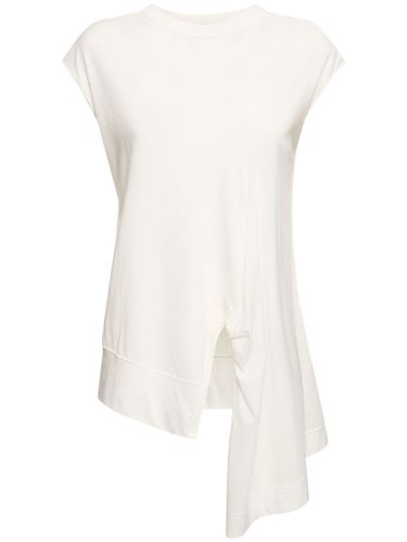 T-shirt In Jersey Di Cotone - YOHJI YAMAMOTO - Modalova