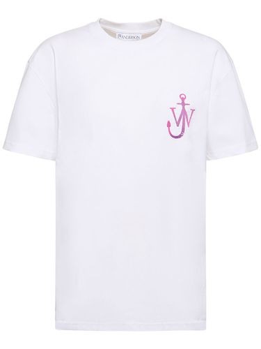 Camiseta De Jersey Con Logo - JW ANDERSON - Modalova