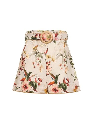 Shorts De Lino - ZIMMERMANN - Modalova