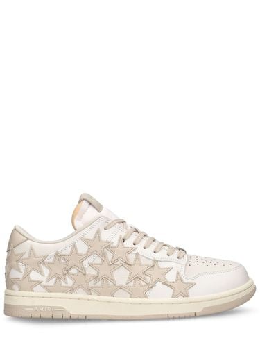 Sneakers In Pelle Con Stelle - AMIRI - Modalova