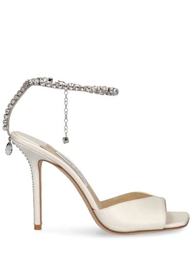 Mm Hohe Satin-sandaletten „saeda“ - JIMMY CHOO - Modalova