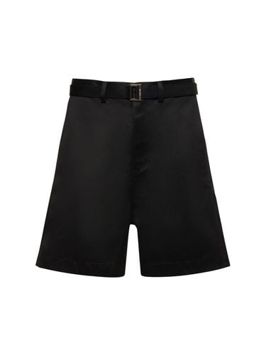 Chinoshorts Aus Baumwolle - SACAI - Modalova