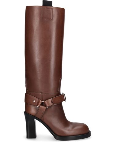 Mm Hohe Lederstiefel „lf Stirrup“ - BURBERRY - Modalova