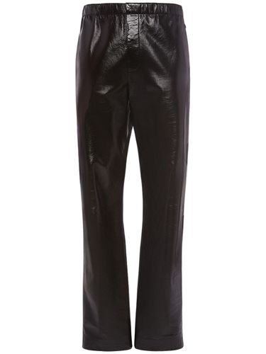 Shiny Leather Elasticated Pants - BOTTEGA VENETA - Modalova