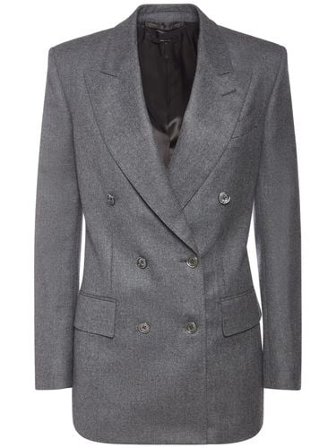 Blazer Aus Wolle - TOM FORD - Modalova