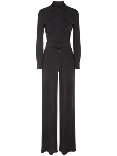 Langer Jumpsuit Aus Stretch-satin - TOM FORD - Modalova