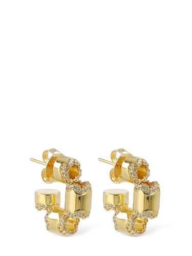 Swing Pave Hoop Earrings - ZIMMERMANN - Modalova