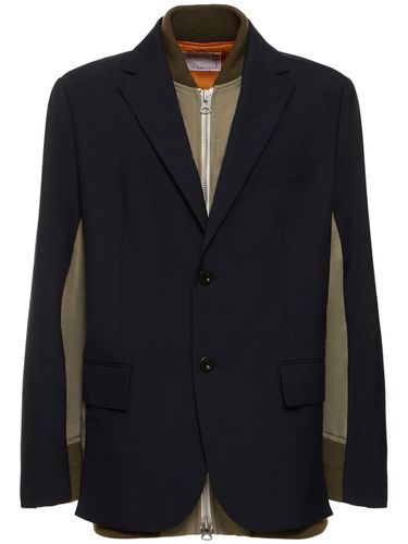 Blazer Sartoriale E Giacca In Twill In Nylon - SACAI - Modalova