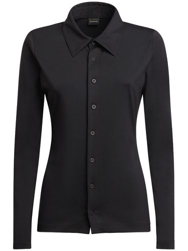 Stretch Tech Fitted Shirt - BALENCIAGA - Modalova