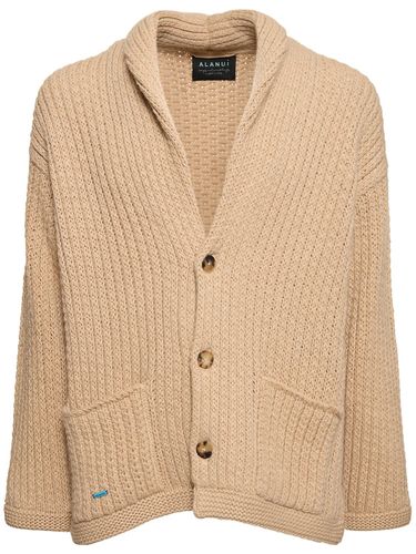 Cardigan In Maglia Di Cashmere E Cotone - ALANUI - Modalova