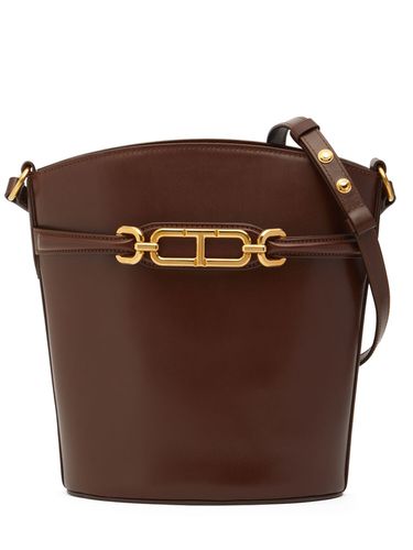 Bolso Bucket Mediano Whitney Box De Piel - TOM FORD - Modalova