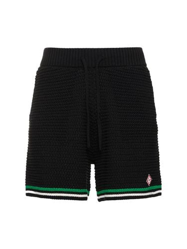 Tennisshorts Aus Baumwollshorts - CASABLANCA - Modalova